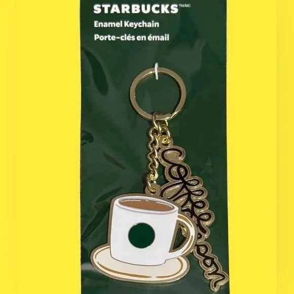 BN 2025 Starbucks "Coffee Person" Key Charm/Bag Charm. 🎄HOLIDAYS 2025🎄 - Picture 1 of 3